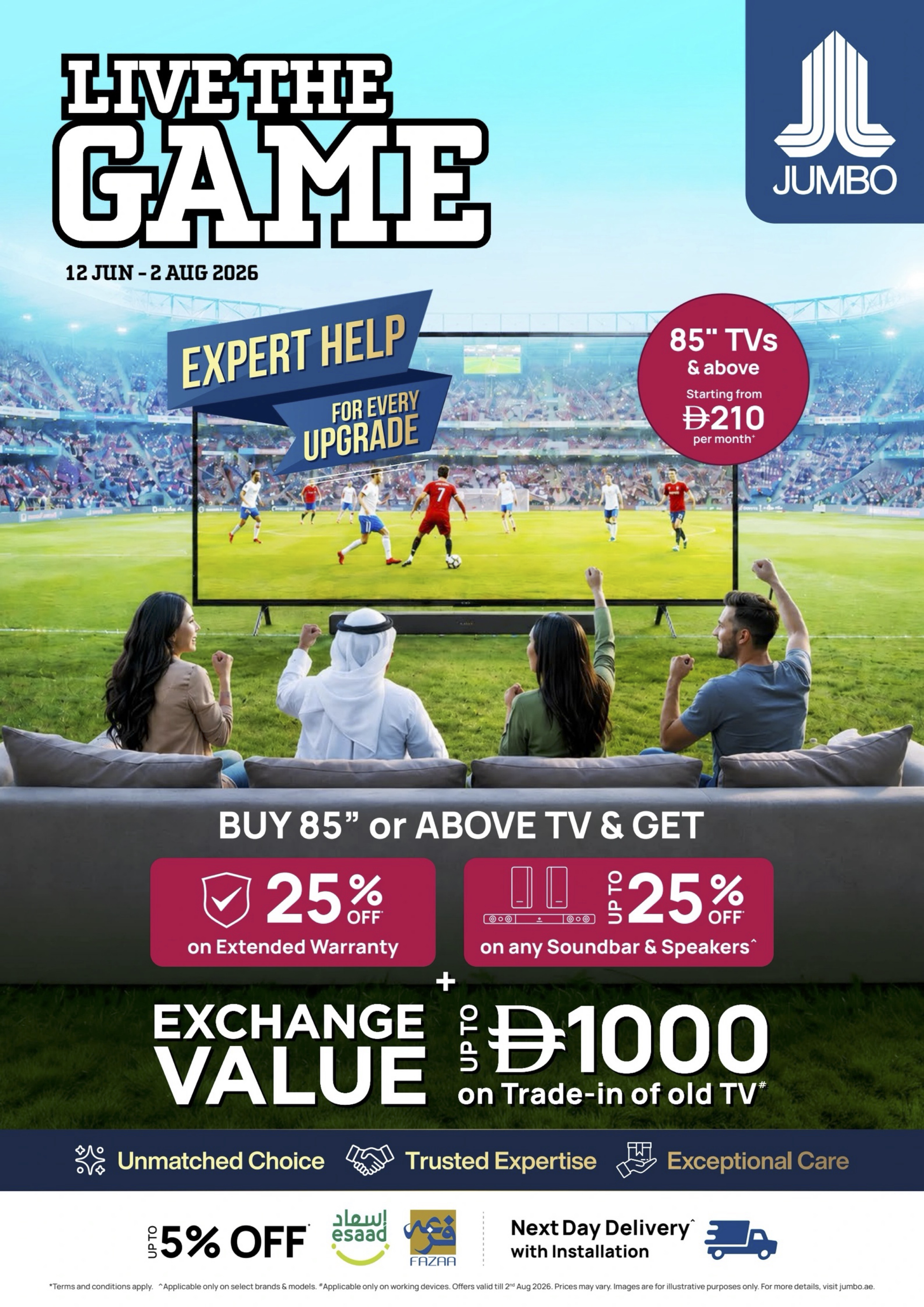 Jumbo - Live the Game Offer till 2nd Aug 2026